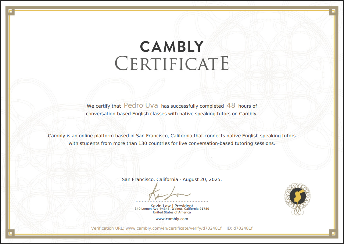 English Cambly